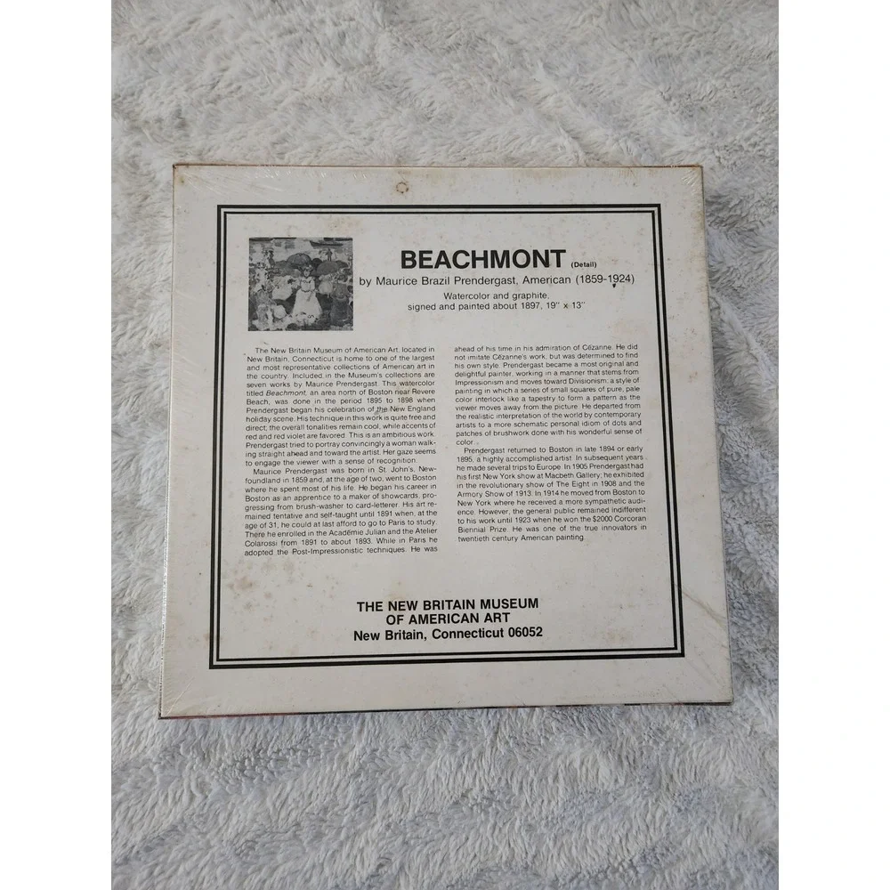 Vintage Battle Road Press‎ 500+ Puzzle Beachmont 1989 New Sealed 18